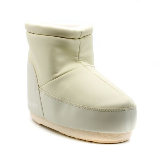 Unisex Icon Low Nolace Rubber Μπότες Μπεζ Moon Boot 14094100-003