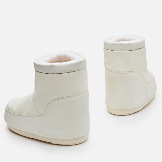 Unisex Icon Low Nolace Rubber Μπότες Μπεζ Moon Boot 14094100-003