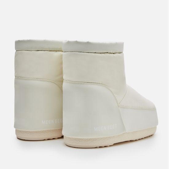 Unisex Icon Low Nolace Rubber Μπότες Μπεζ Moon Boot 14094100-003