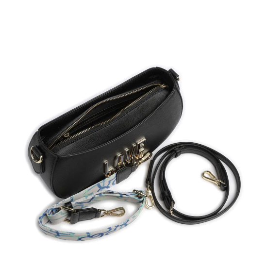 Γυναικεία Τσάντα Χιαστί Μαύρη Love Moschino JC4212PP1ILQ1-00A