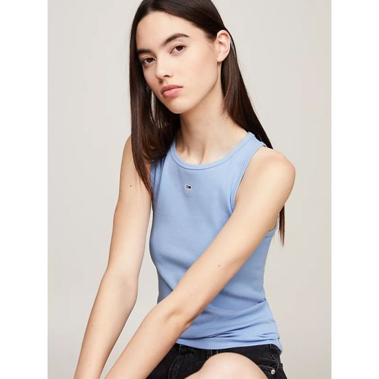 Γυναικείο Essential Αμάνικο Τοπ Γαλάζιο Tommy Jeans DW0DW17382-C3S