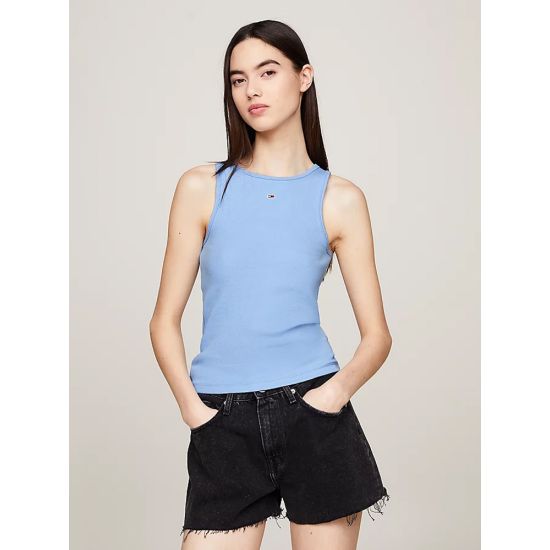 Γυναικείο Essential Αμάνικο Τοπ Γαλάζιο Tommy Jeans DW0DW17382-C3S