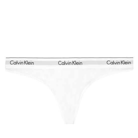 Γυναικείο Στρινγκ Λευκό Calvin Klein 0000F3786E-100