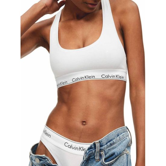 Γυναικείο Σουτιέν Λευκό Calvin Klein 0000F3785E-100