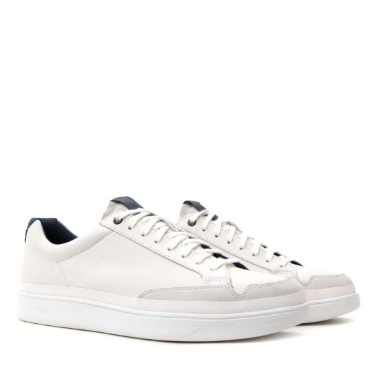 Ανδρικά Δερμάτινα South Bay Sneakers Λευκά Ugg 1108959-WHT
