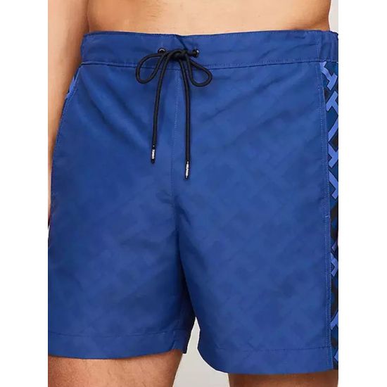 Ανδρικό TH Monogram Μαγιό Μπλε Tommy Hilfiger UM0UM03211-0G3