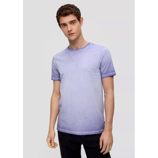 Ανδρικό T-Shirt Λιλά S.Oliver 2141047-4809