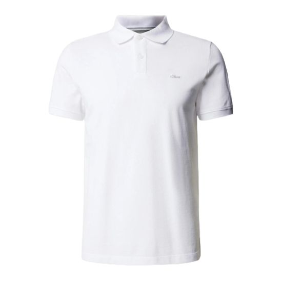 Ανδρικό Polo Λευκό S.Oliver 2141481-01D2