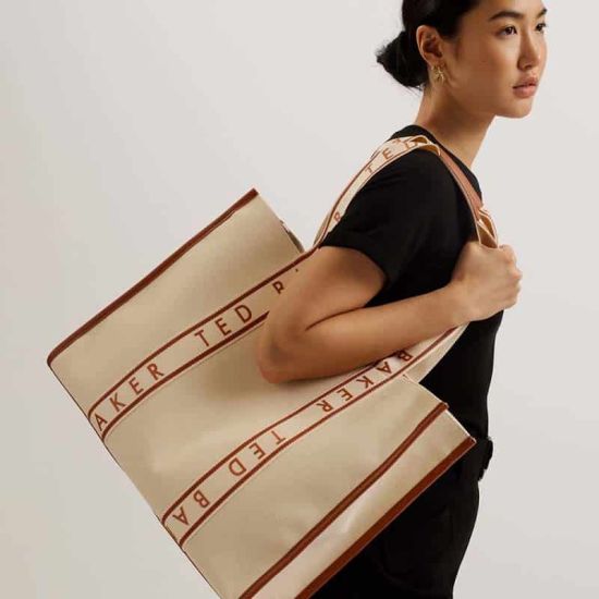 Γυναικεία Georjey Τσάντα Εκρού Ted Baker 261689-NATURAL