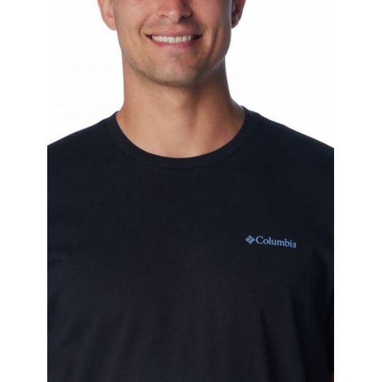 Ανδρικό Explorers Canyon Back T-shirt Μαύρο Columbia 2036451-013
