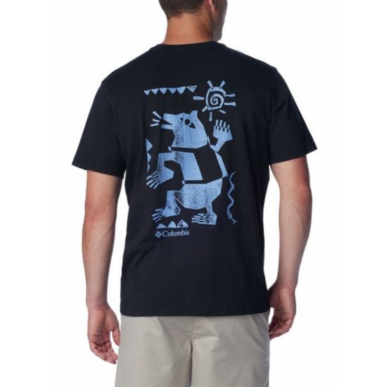 Ανδρικό Explorers Canyon Back T-shirt Μαύρο Columbia 2036451-013
