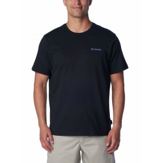 Ανδρικό Explorers Canyon Back T-shirt Μαύρο Columbia 2036451-013