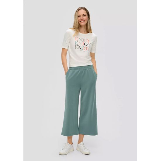 Γυναικείο T-Shirt Λευκό S.Oliver 2145266-02D0