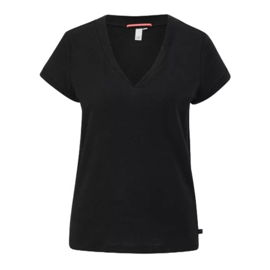 Γυναικείο T-shirt Μαύρο S.Oliver 2144034-9999
