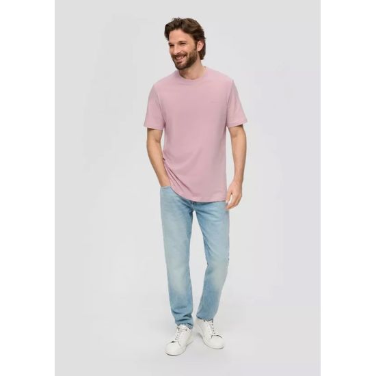 Ανδρικό T-Shirt Ροζ S.Oliver 2143953-4163