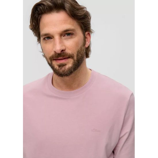 Ανδρικό T-Shirt Ροζ S.Oliver 2143953-4163