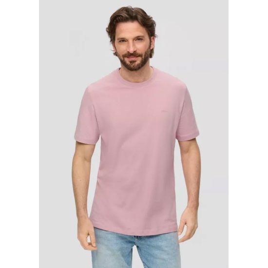 Ανδρικό T-Shirt Ροζ S.Oliver 2143953-4163