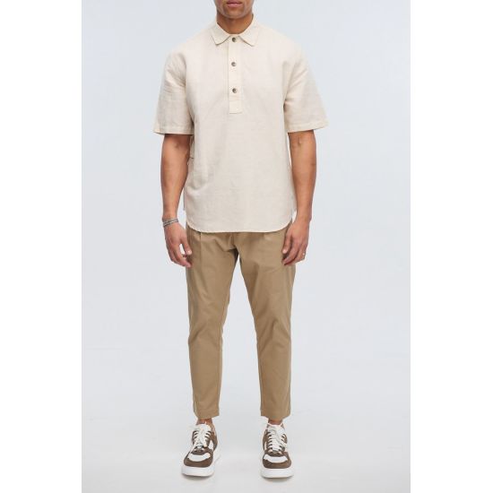 Ανδρικό Παντελόνι Μπεζ Royal Denim 2175ODENSE-BEIGE