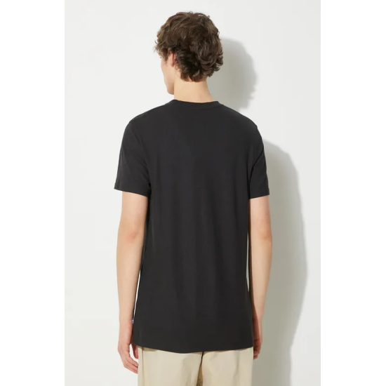 Ανδρικό Hemp Blend T-shirt Μαύρο Fjallraven 12600215-550 BLACK
