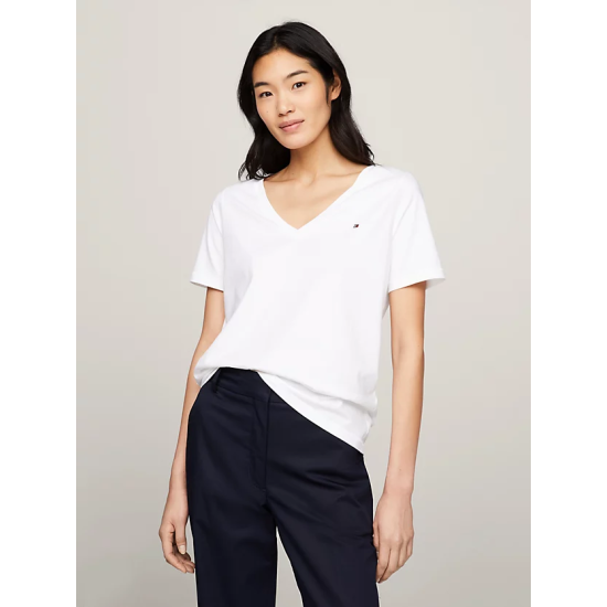Γυναικείο Modern T-shirt Λευκό Tommy Hilfiger WW0WW39781-YCF