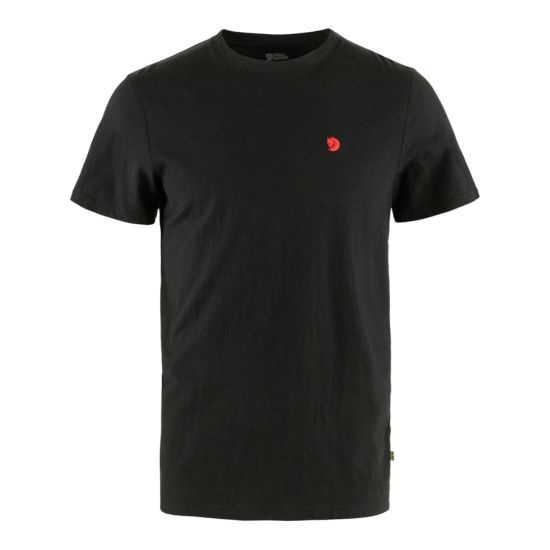 Ανδρικό Hemp Blend T-shirt Μαύρο Fjallraven 12600215-550 BLACK