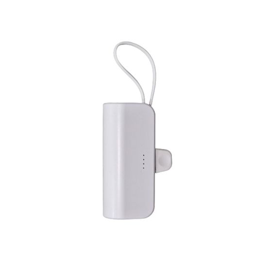 5000mAh  10W PTZ Portable Power Bank Για Iphone Και Android Type-C Λευκό