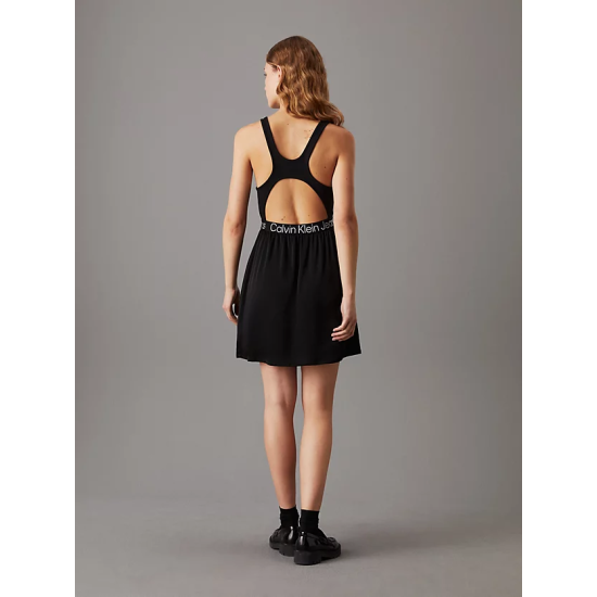 Γυναικείο Αμάνικο Φόρεμα Μαύρο Calvin Klein J20J221624-BEH