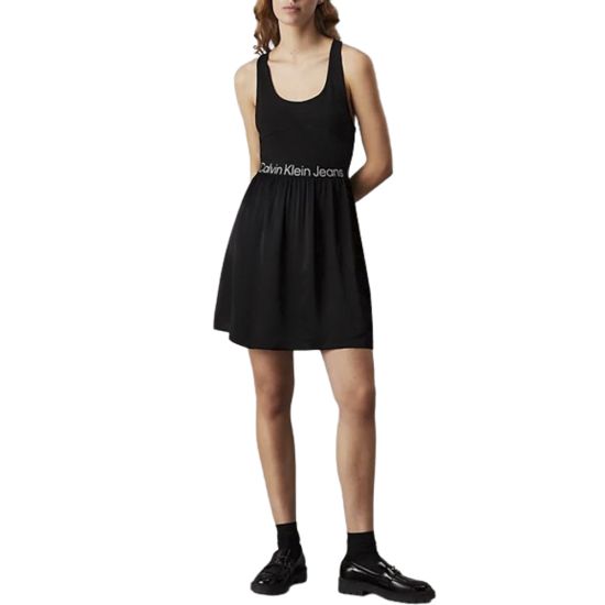 Γυναικείο Αμάνικο Φόρεμα Μαύρο Calvin Klein J20J221624-BEH