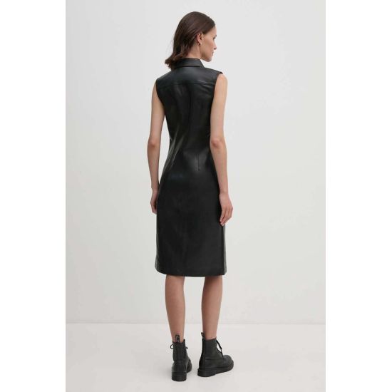 Γυναικείο Αμάνικο Φόρεμα Μαύρο Calvin Klein J20J223542-BEH