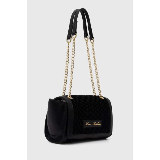 Γυναικεία Τσάντα Ώμου Μαύρη Love Moschino JC4131PP1LLK1-00A