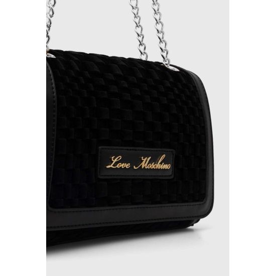 Γυναικεία Τσάντα Ώμου Μαύρη Love Moschino JC4131PP1LLK1-00A