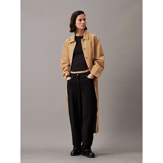 Γυναικείο Milano Slim Straight Παντελόνι Μαύρο Calvin Klein J20J223592-BEH