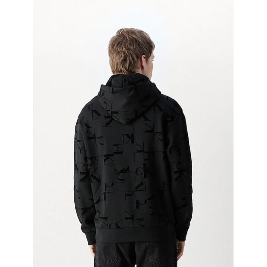 Ανδρικό Φούτερ Μαύρο Calvin Klein J30J325642-0GK