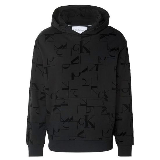 Ανδρικό Φούτερ Μαύρο Calvin Klein J30J325642-0GK