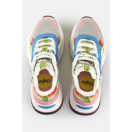 Γυναικεία Triplet Hollow Sneakers Buffalo BUF1636198-WHITE BLUE PINK