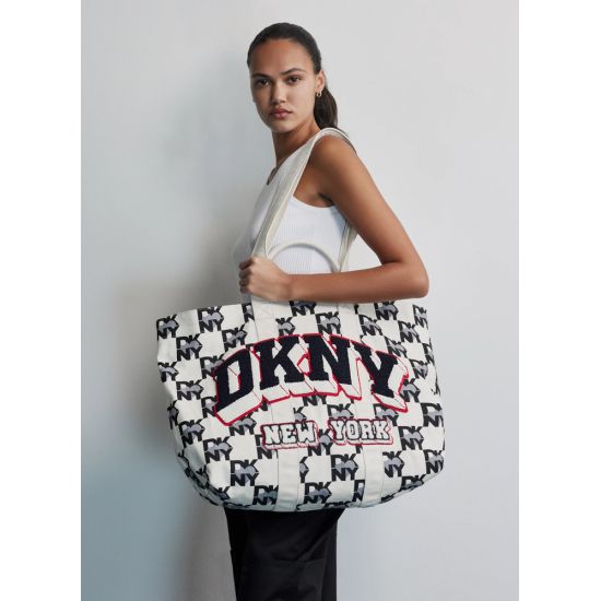 Γυναικεία Heart of NY Tote Τσάντα Μπεζ DKNY R41AYF01-1SZ