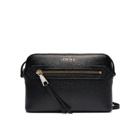Γυναικεία Δερμάτινη Bryant Ave Τσάντα Χιαστί Μαύρη DKNY R42EKE17-BGD