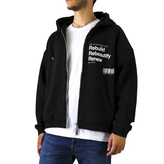 Ανδρική Ζακέτα Μαύρη Dsquared2 S71HG0142S25516-900