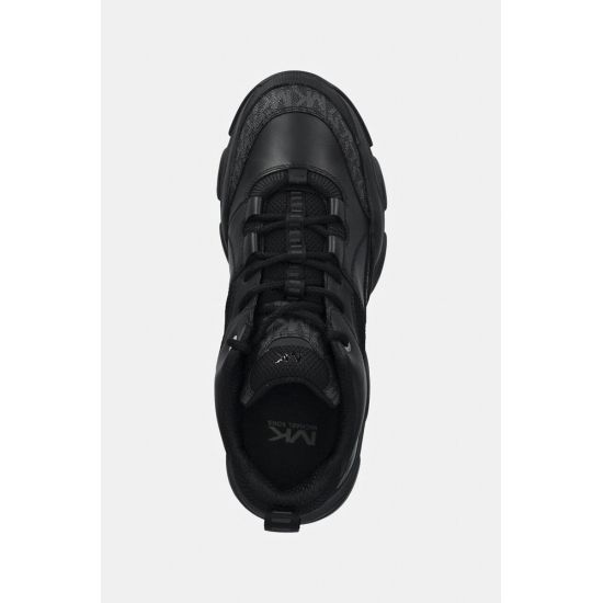 Ανδρικά Δερμάτινα Altlas Sneakers Μαύρα Michael Kors 42F4ATFS3D-001