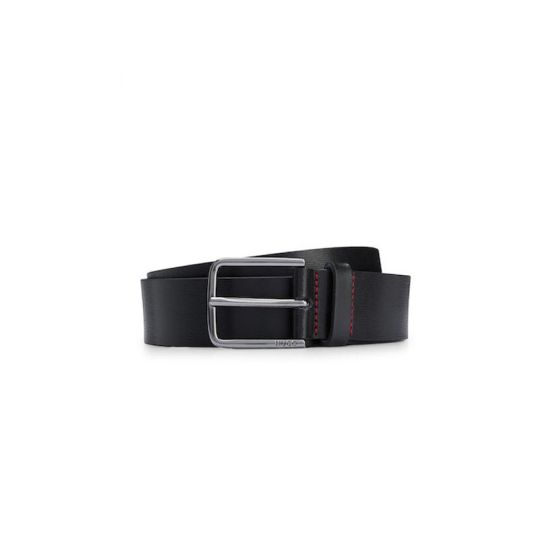 Ανδρική Δερμάτινη Gerik_Sz35 Ζώνη Μαύρη Hugo 50491997-001