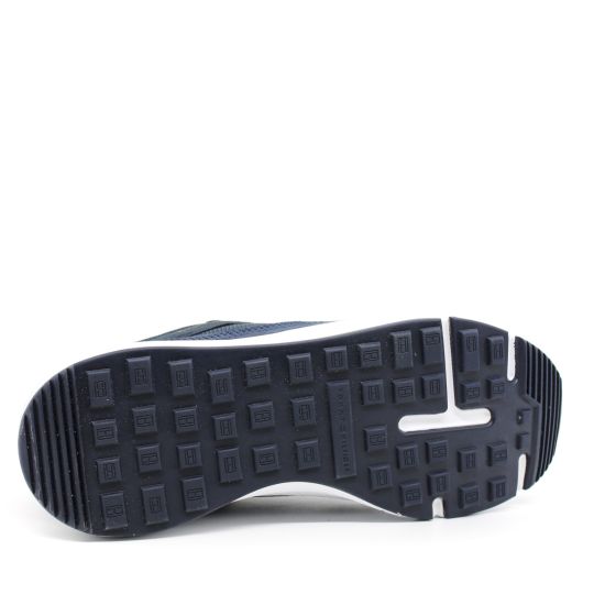 Ανδρικά Δερμάτινα Sneakers Navy Μπλε Tommy Hilfiger FM0FM05187-DW5