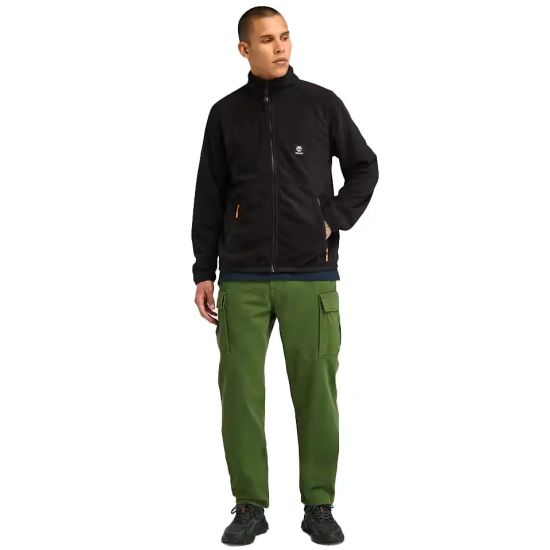 Ανδρική Fleece Ζακέτα Μαύρη Timberland TB0A62EY001