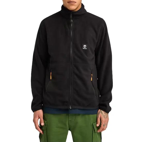 Ανδρική Fleece Ζακέτα Μαύρη Timberland TB0A62EY001