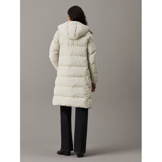Γυναικείο Monologo Puffer Μπουφάν Μπεζ Calvin Klein J20J224104-PD7