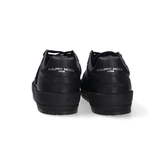 Ανδρικά Δερμάτινα Nice Sneakers Μαύρα Philippe Model VNLUV004-NOIR NOIR