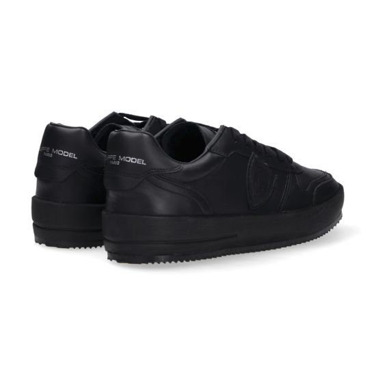 Ανδρικά Δερμάτινα Nice Sneakers Μαύρα Philippe Model VNLUV004-NOIR NOIR