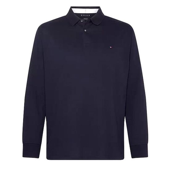 Ανδρικό Plus Size 1985 Μακρυμάνικο Polo Navy Μπλε Tommy Hilfiger MW0MW34102-DW5