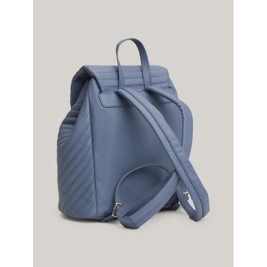 Γυναικείο Σακίδιο Πλάτης Μπλε Tommy Hilfiger AW0AW17014-C0Z