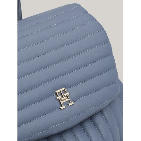 Γυναικείο Σακίδιο Πλάτης Μπλε Tommy Hilfiger AW0AW17014-C0Z