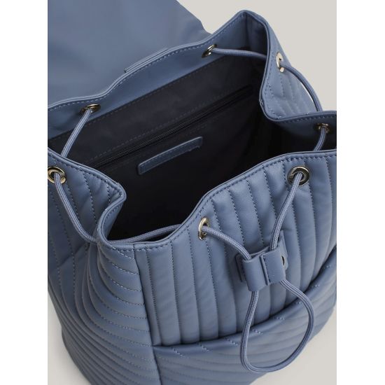 Γυναικείο Σακίδιο Πλάτης Μπλε Tommy Hilfiger AW0AW17014-C0Z